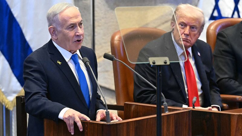 Israeli Prime Minister Benjamin Netanyahu on Monday praised President Donald Trump as the ‘greatest friend’ Israel has ever had, as Hamas released the last 20 living hostages under the new peace deal.
‘No American president has ever done more for Israel,’ Netanyahu said. ‘It ain’t even close.’
He thanked Trump for ‘standing up for Israel’ at the United Nations, recognizing Israel’s rights in the West Bank — or the Judea and Samaria  — and withdrawing from the ‘disastrous’ Iran nuclear deal.
‘Thank you for supporting Operation Rising Lion and for your bold decision to launch Operation Midnight Hammer,’ Netanyahu said, referring to the June strikes on Iran’s nuclear sites. ‘Boy, you got to hear this — this is the most fitting name ever given to a military operation, because a little after midnight, you really hammered them.’
Netanyahu announced that he has nominated Trump to be the first non-Israeli recipient of the Israel Prize, which he described as the nation’s ‘highest award.’
During his own speech, Trump said of Netanyahu with a smile, ‘He’s not easy — not the easiest guy to deal with — but that’s what makes him great.’
After Hamas terrorists attacked southern Israel on Oct. 7, 2023, killing more than 1,200 people and taking around 240 hostages, which resulted in two years of fighting in Gaza and left tens of thousands estimated dead, Israel and Hamas agreed to a breakthrough peace deal last week after months of mediation by Trump administration officials. 
The prisoner exchange between Israel and Hamas began Monday, with Hamas releasing the final 20 living hostages in exchange for Israel freeing 2,000 Palestinian prisoners. The release was part of a sweeping 20-point peace plan aimed at ending the conflict and rebuilding Gaza. So far, only four of the 28 presumed dead hostages have been returned.
Under the agreement, Israel halted military operations and withdrew to pre-defined lines while preparations began for a complete hostage exchange. Hamas members who renounce violence will be granted amnesty or safe passage, while those who continue resistance will be excluded from Gaza’s future governance.
Humanitarian aid — including critical supplies, infrastructure repair, and medical support — will flow freely into Gaza under the supervision of the United Nations, the Red Crescent, and other neutral organizations.
Gaza’s governance will transition to a technocratic Palestinian committee overseen by an international ‘Board of Peace’ chaired by Trump, alongside former British Prime Minister Tony Blair and other global leaders. This body will manage Gaza’s redevelopment until a reformed Palestinian Authority is prepared to take control.
A Trump-led economic development plan will seek to attract international investment and transform Gaza into a ‘thriving modern miracle city,’ supported by a special economic zone with preferential trade terms. The plan promises that no residents will be forced to leave Gaza, emphasizing voluntary participation in rebuilding efforts.
Security arrangements include the creation of a U.S.-led International Stabilization Force (ISF) to train Palestinian police, secure borders, and oversee disarmament. Israel will not occupy or annex Gaza but will gradually withdraw as security milestones are met. Regional partners, including Egypt and Jordan, will help ensure compliance and prevent the resurgence of militant threats.
This post appeared first on FOX NEWS Netanyahu calls Trump Israel’s ‘greatest friend’ as final living hostages released